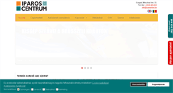 Desktop Screenshot of iparoscentrum-szeged.hu